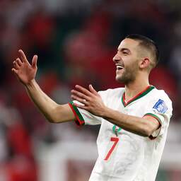 Ziyech gidst Marokko naar eerste achtstefinaleplaats op WK in 36 jaar