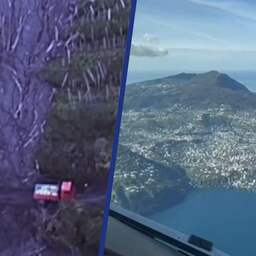 Video | Luchtbeelden tonen spoor van dodelijke aardverschuiving Italië