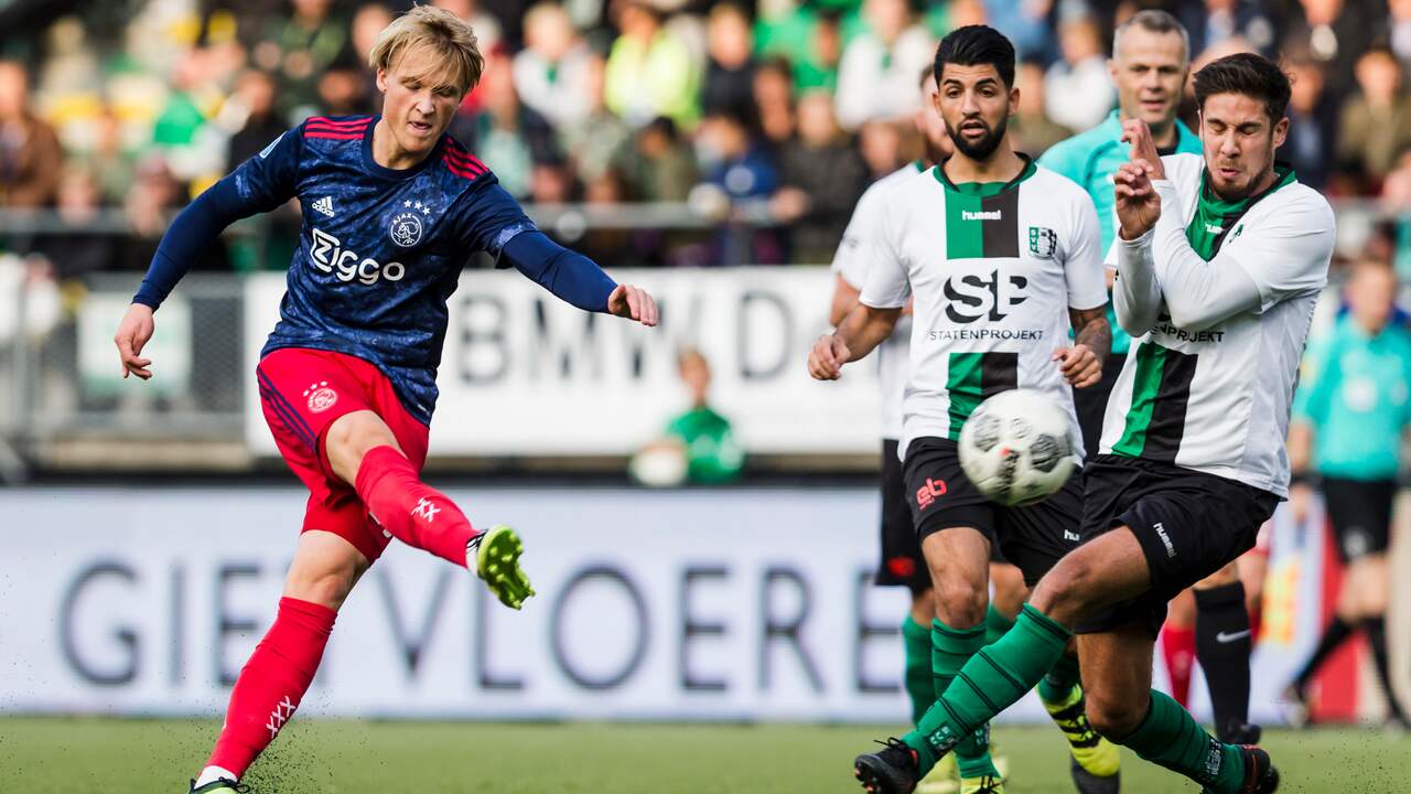 Beeld uit video: Samenvatting Scheveningen-Ajax (1-5)