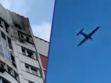 Beelden tonen mogelijke droneaanval op Moskou