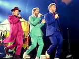 Take That treedt op in Amsterdam.