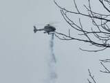 Man maakt geslacht kind bekend via helikopter boven Amersfoort