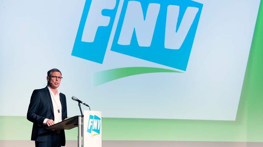 FNV-voorzitter Han Busker
