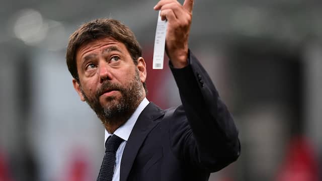 Juventus-voorzitter Andrea Agnelli.