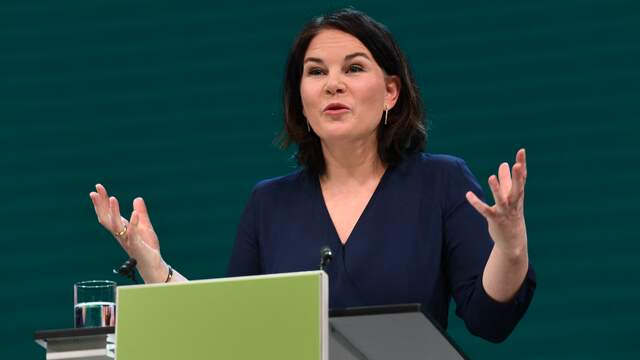 Als het aan Die Grünen-lijsttrekker Annalena Baerbock ligt, wordt zij de opvolger van Angela Merkel als kanselier, en niet iemand van de CDU/CSU.
