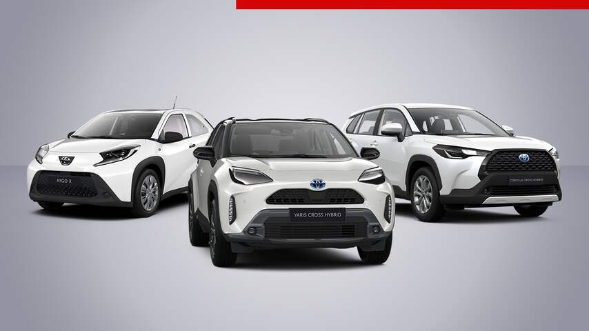 Rijd de Aygo X al vanaf 249 euro per maand met Toyota Private Lease