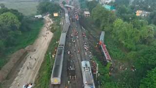 Drone brengt dodelijk treinongeluk in India in beeld