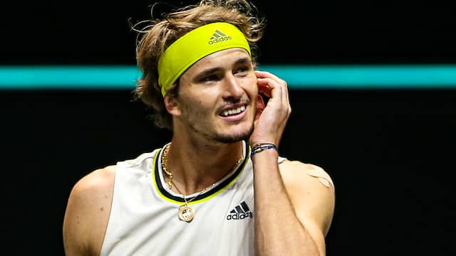 Alexander Zverev klaagde over de baan in Ahoy na zijn uitschakeling in de eerste ronde.
