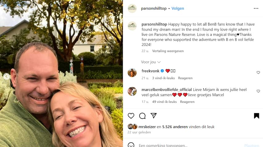 Mirjam Uit B&B Vol Liefde Is Verliefd: 'Ik Heb Mijn Droomman Gevonden ...