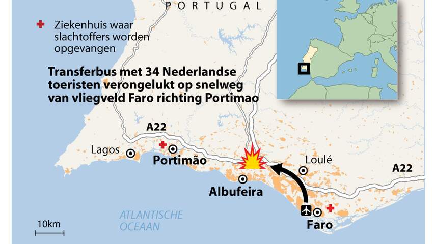 Drie Nederlanders Omgekomen Bij Busongeluk In Portugal | Buitenland | NU.nl