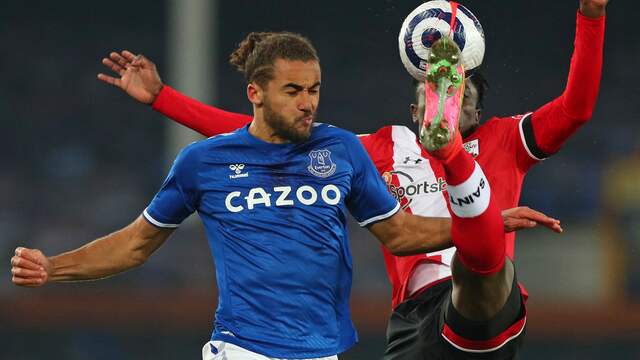 Everton knokte zich langs Southampton.