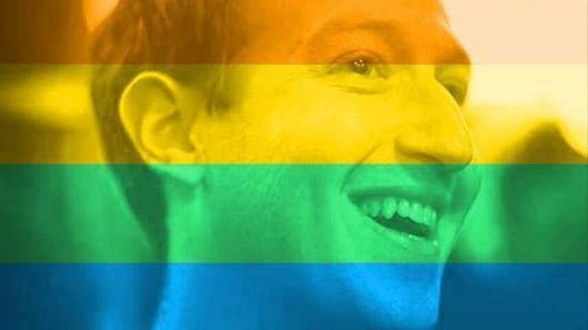 Mark Zuckerberg gay pride Facebook