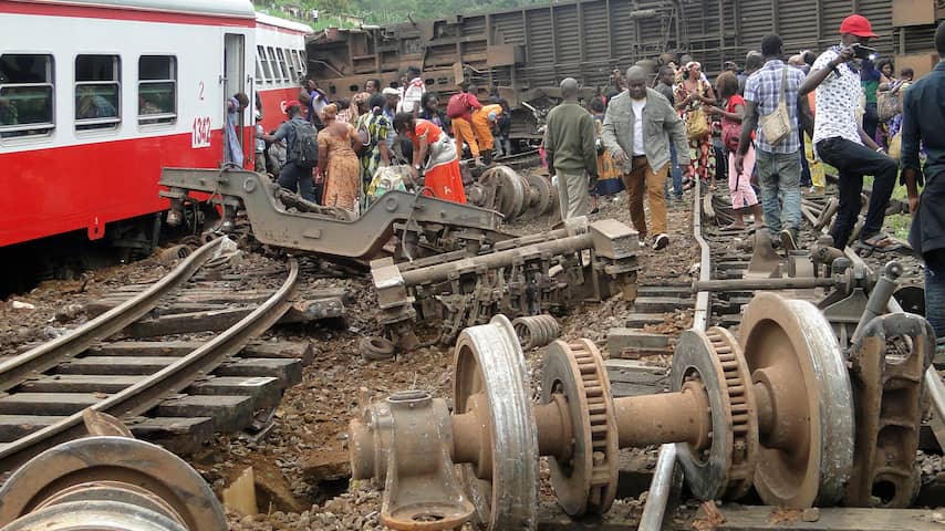 'Trein reed te hard bij dodelijk ongeluk in Kameroen'