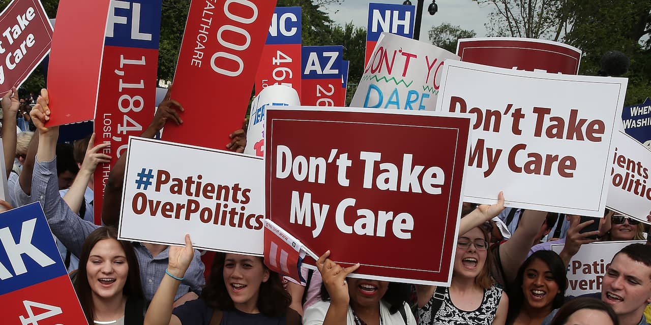 Trump komt niet van Obamacare af: Is er een plan B?