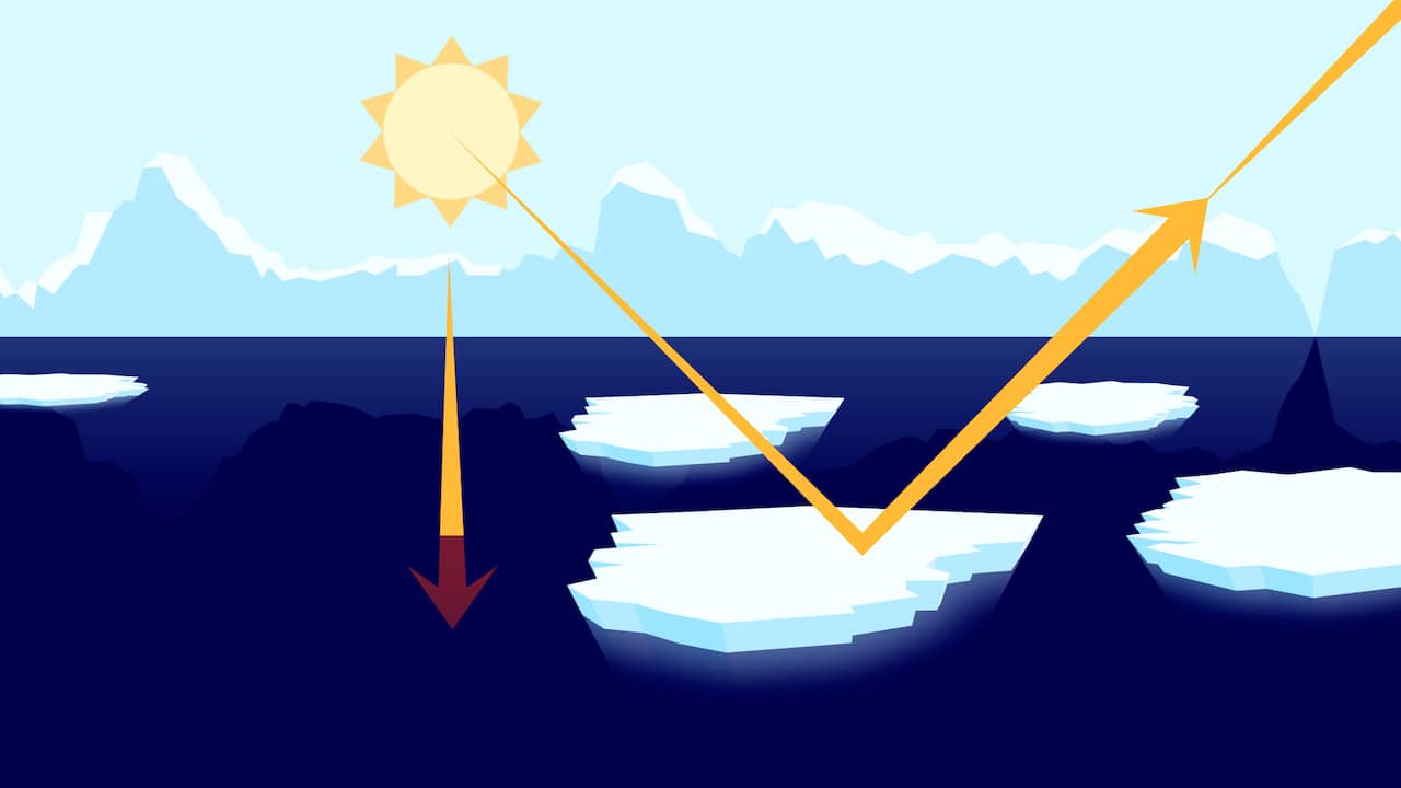 Beeld uit video: Waarom de Noordpool sneller opwarmt dan de rest van de aarde