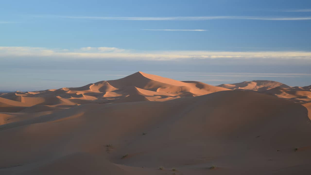 Scientists reveal the mystery of giant star dunes in Morocco  Sciences