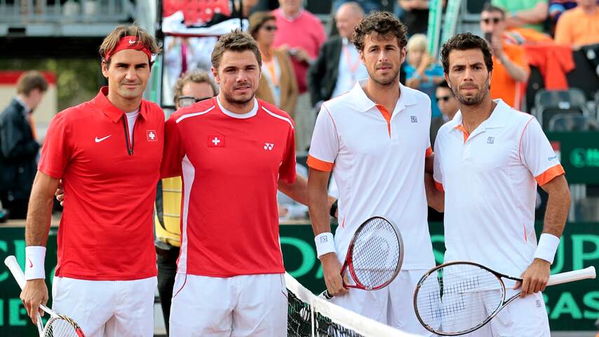 Federer, Wawrinka, Haase, Rojer
