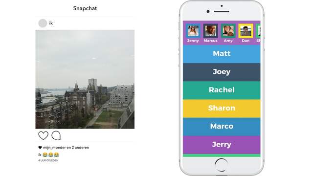 Snapchat en Yo