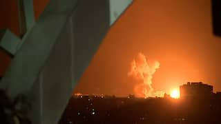 Gaza decor van luchtaanvallen na spanningen met Israël
