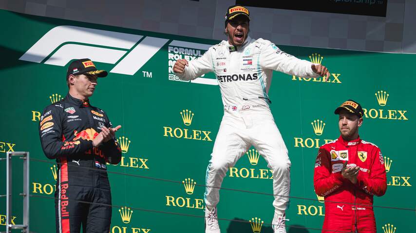 Hamilton (34) denkt nog lang niet aan afscheid van Formule 1