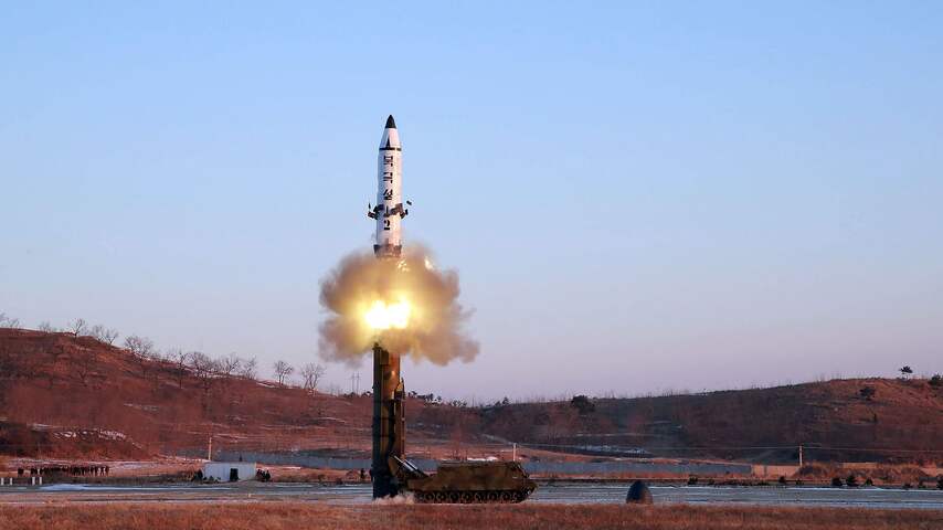 Raketlancering Noord-Korea