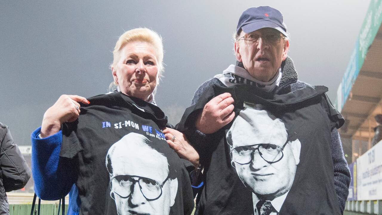 Kistemaker in 2014 met zijn vrouw Thea, die in 2020 overleed.