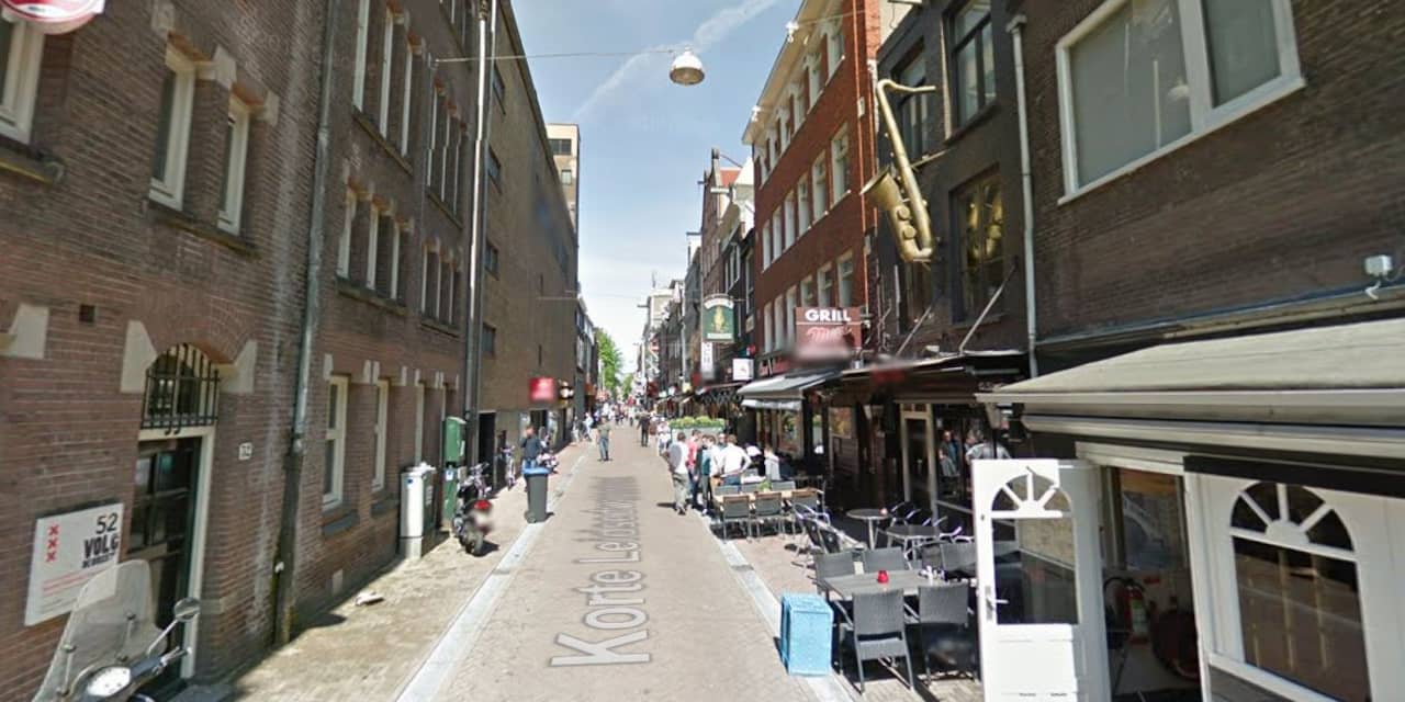 Persoon gewond na vechtpartij op Korte Leidsedwarsstraat