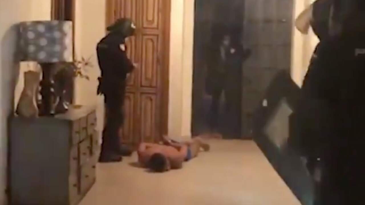 Beeld uit video: Politie pakt Nederlandse drugshandelaar op in Málaga