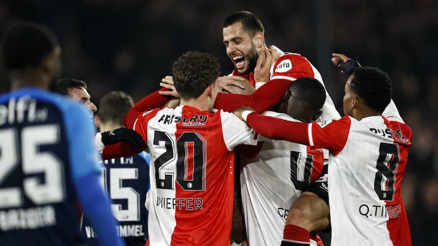 Feyenoord verslaat AZ opnieuw en is topfavoriet voor bekerwinst