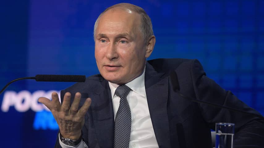 Poetin beschuldigt Oekraïense regering van 'onnodig verhogen spanningen'