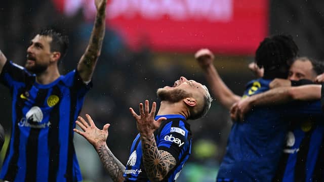 Samenvatting: Inter pakt titel door zege in verhitte derby tegen Milan (1-2)