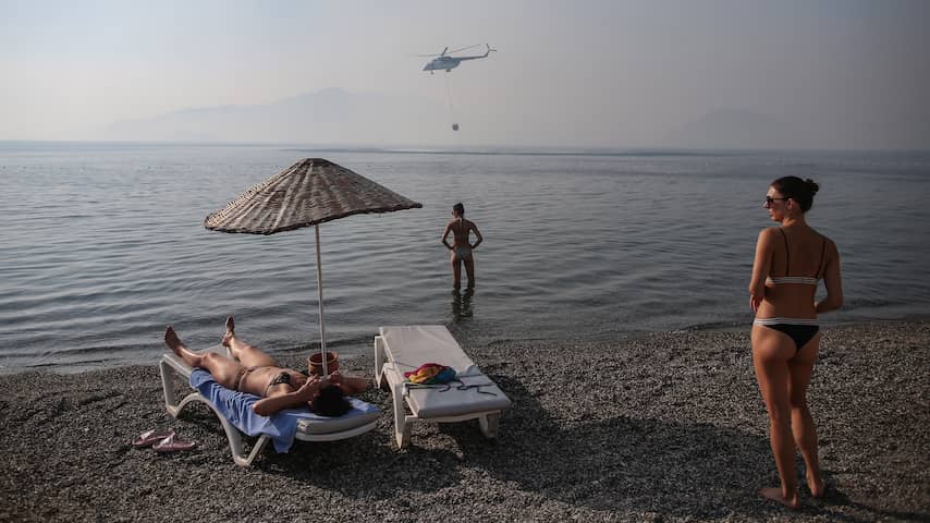 Bosbranden Turkije