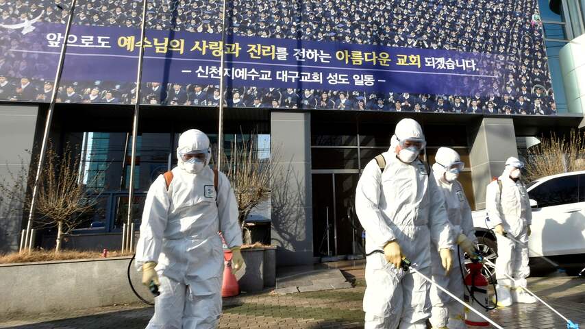Zuid-Korea breekt recordaantal besmettingen, China toont positieve cijfers