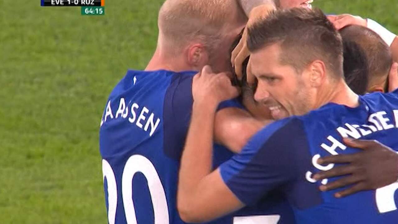 Klaassen maakt debuut bij Everton tegen Ruzomberok (1-0)