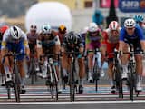 Démare wint eerste sprintersrit in Giro met millimeters verschil