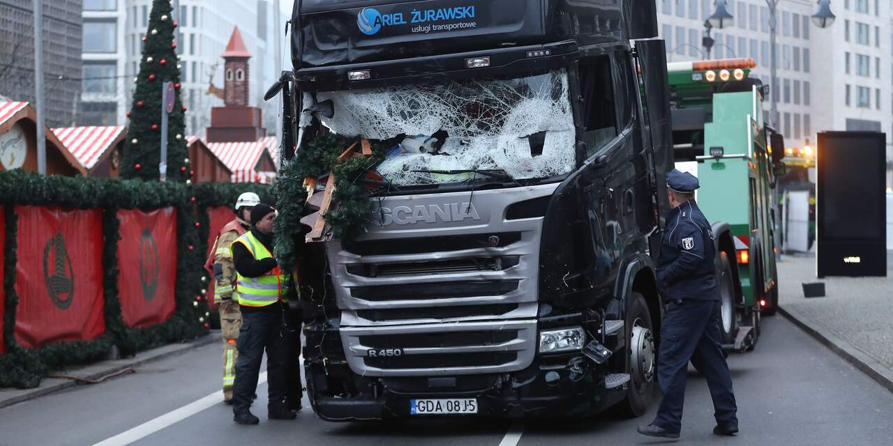 'Automatische rem in vrachtwagen voorkwam erger in Berlijn'