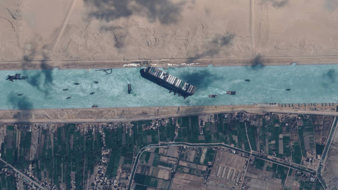 Suez Canal is considering widening after mega container ship stranded |  NOW