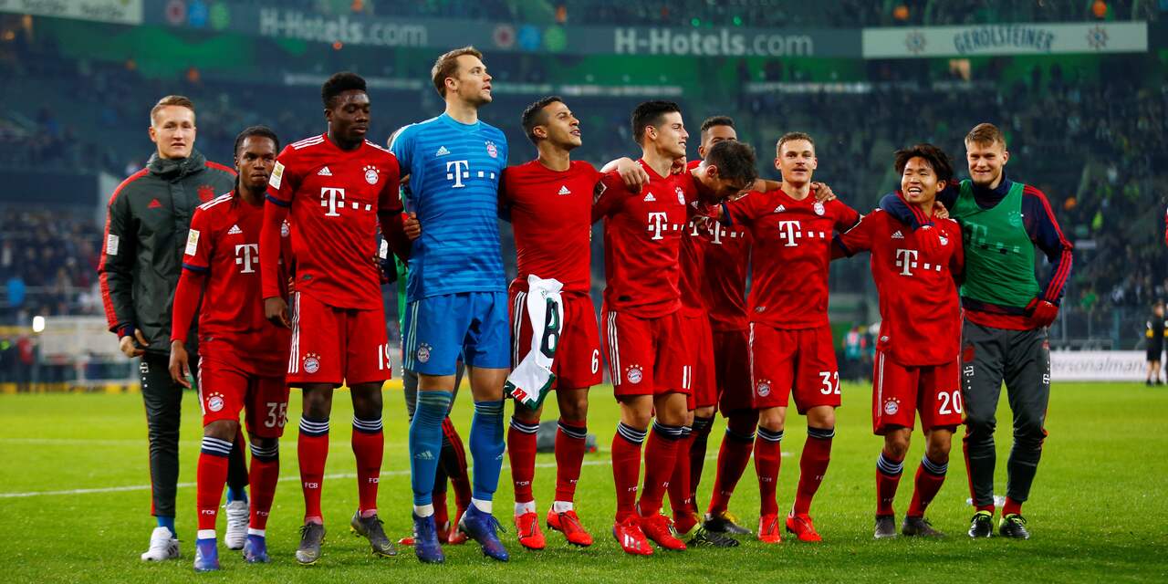 Trainer Kovac looft medekoploper Bayern na 'beste wedstrijd van seizoen'