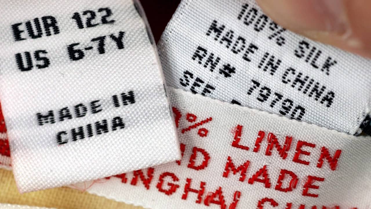 Luidruchtig Groot Spelen met Deel van kleding met label 'made in China' komt uit Noord-Korea' | Economie  | NU.nl