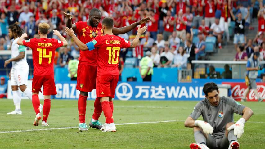 België ontdoet zich na rust simpel van Panama in eerste WK-duel