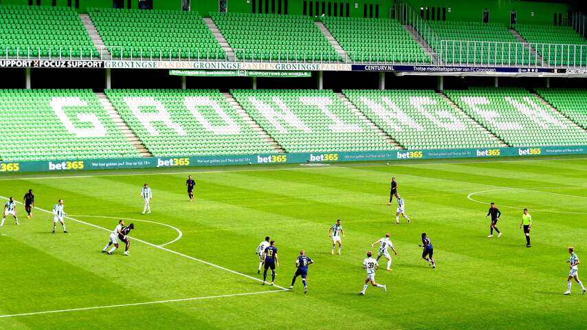 FC Groningen speelt laatste thuiswedstrijd zonder publiek na wangedrag van fans