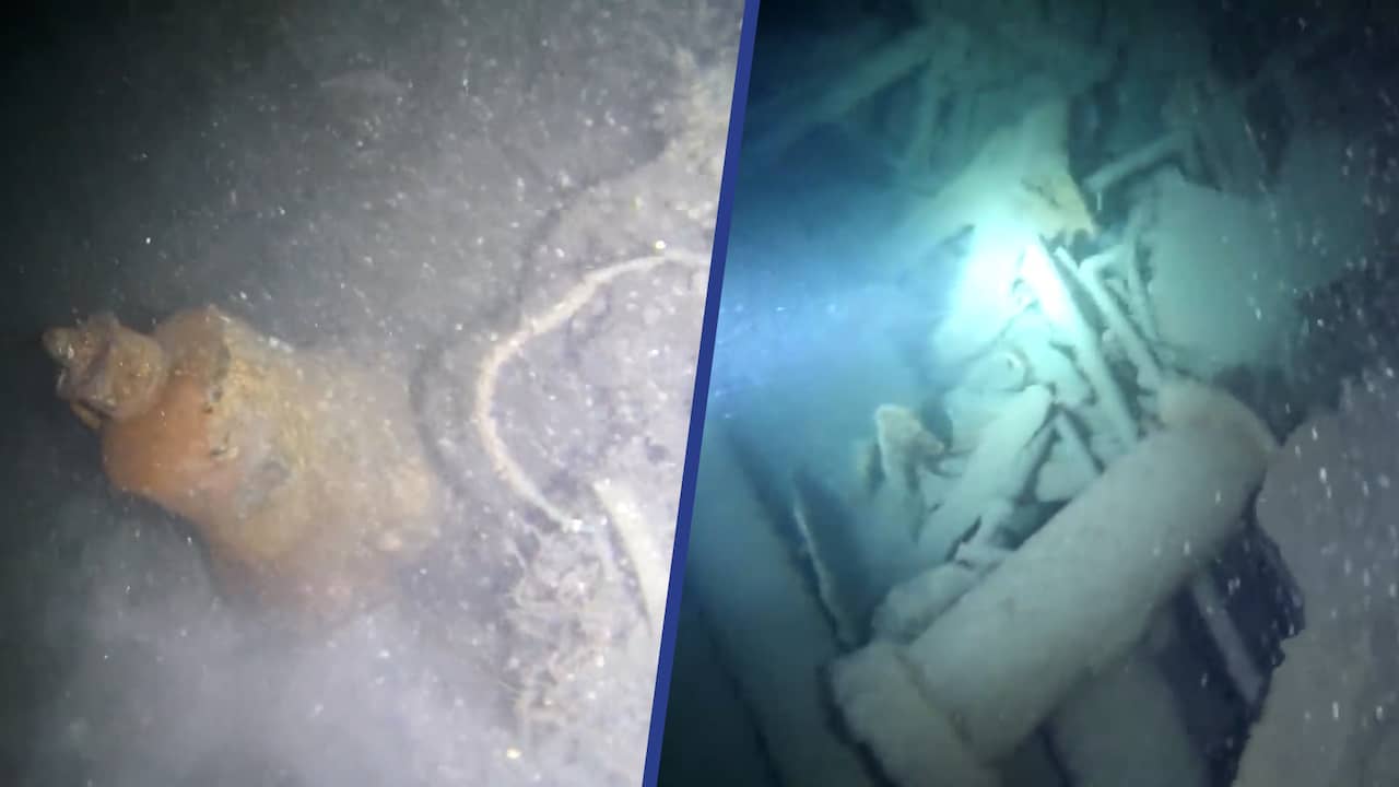 Beeld uit video: Duikers ontdekken scheepswrak uit WO I voor Engelse kust