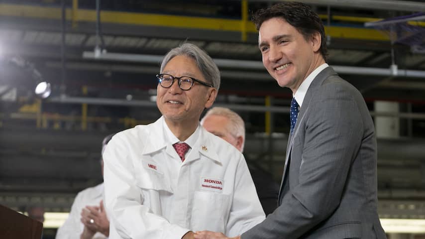 Honda steekt 15 miljard dollar in Canadese stekkerautofabriek