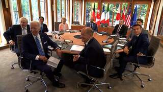G7-top praat over oorlog in Oekraïne