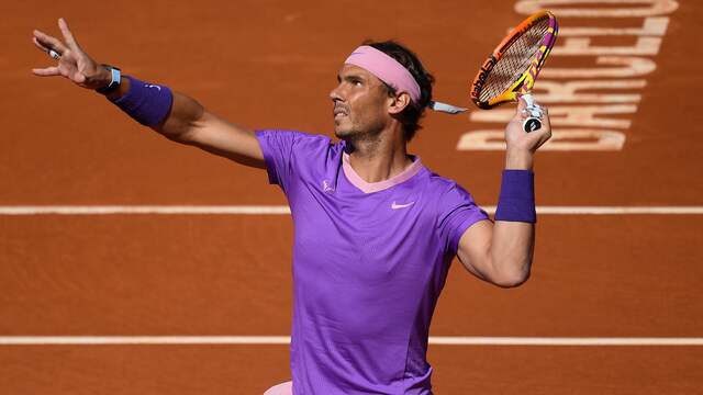 Ook Rafael Nadal haalde de laatste vier.