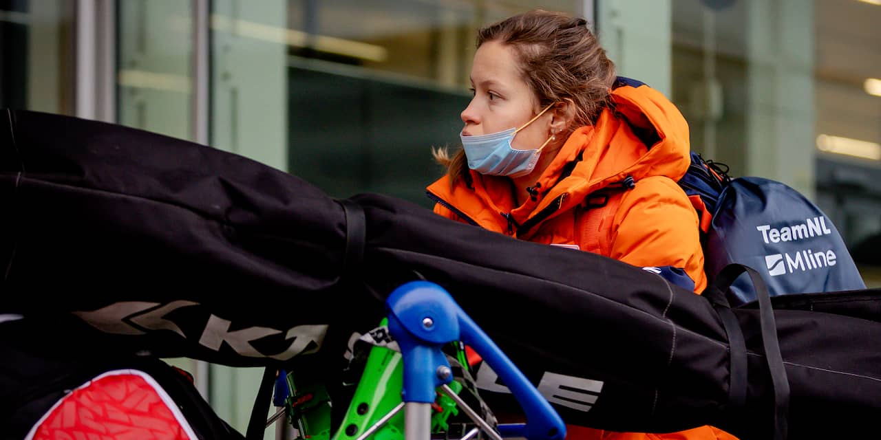 Nederlandse skiester Jelinkova verlaat Spelen vanwege stress door coronasores