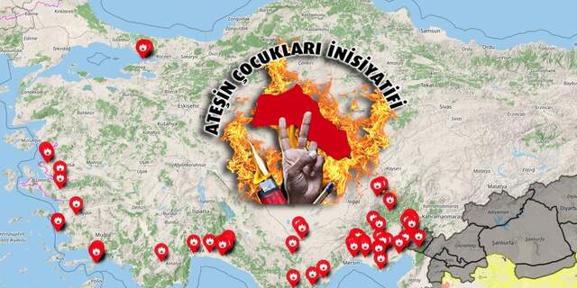 Staken terroristen werkelijk de Turkse bosbranden aan?