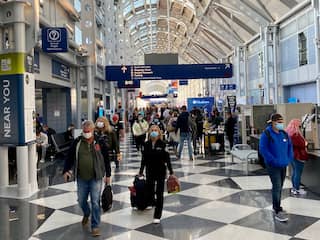 Man woonde maandenlang op vliegveld Chicago vanwege 'angst voor corona'