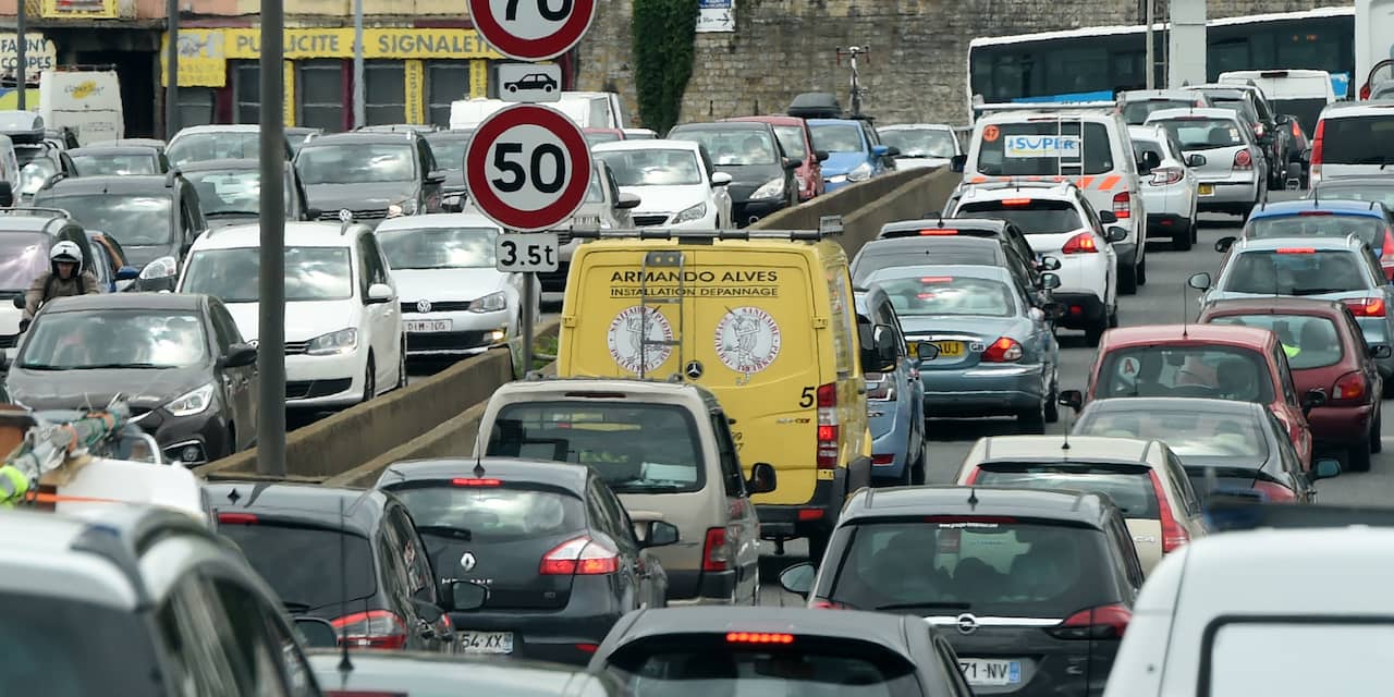 Ook zondag druk op Franse wegen
