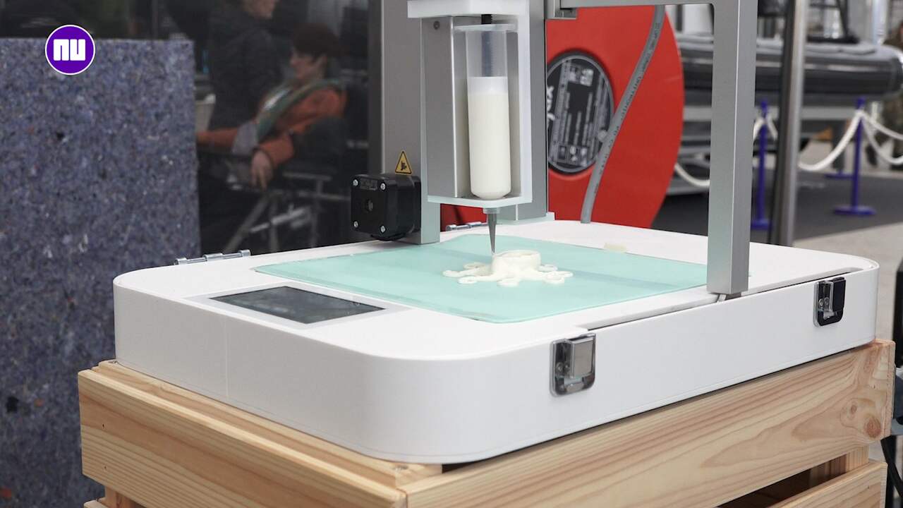 Defensie test 3D-printen van eten voor militairen